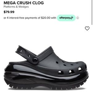 Crocs Mega Crush Clogs